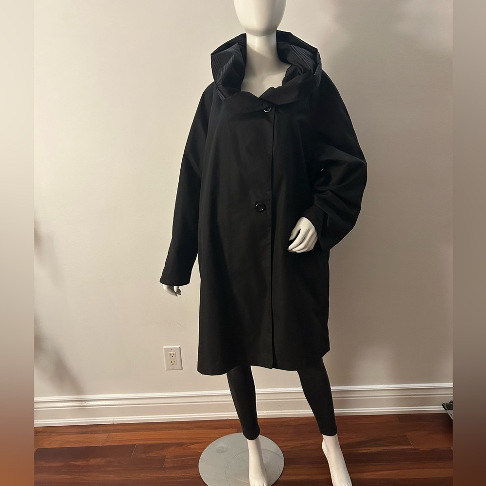 Black Spring Nylon Jacket
